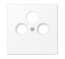 JUNG LS 990 Белый матовый Kрышка для TV-FM-SAT розеток