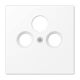 JUNG LS 990 Белый матовый Kрышка для TV-FM-SAT розеток