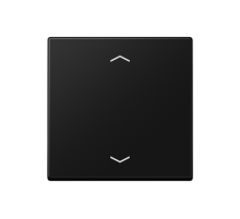 JUNG A Flow/A 550 Черный матовый Центральная плата стандарт с символами «стрелки»