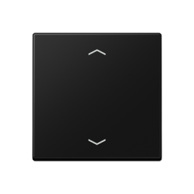 JUNG A Flow/A 550 Черный матовый Центральная плата стандарт с символами «стрелки»