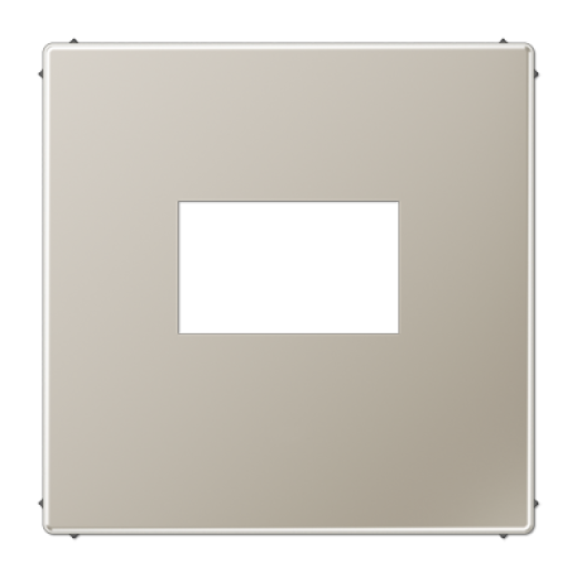 Плата для USB-зарядных устройств без видимого винта, металл, нержавеющая сталь