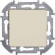 Выключатель одноклавишный - Legrand/Daccord Inspiria - 10АХ 250В безвинтовые зажимы - слоновая кость
