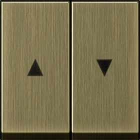 Gira S-55 Бронза Клавиша 2-ая жалюзийная