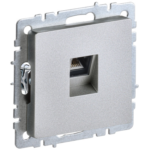 BRITE Роз. комп. RJ45 кат.6 РК11-БрА алюм. IEK