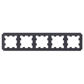 Systeme Electric AtlasDesign Antique Карбон Рамка 5-ая, универсальная