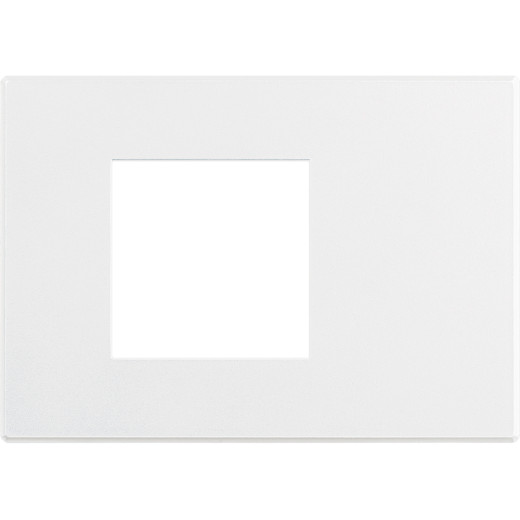 AXOLUTE Air рамка,итальянская модульность, 2 модуля, Матовый белый