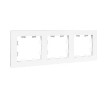 EKF Эпика 3 - местная рамка, белая, пластик.