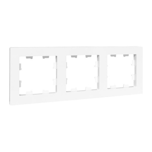 3 - местная рамка, белая, пластик Эпика EKF