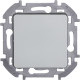 Переключатель одноклавишный - Legrand/Daccord Inspiria - 10АХ 250В безвинтовые зажимы - алюминий