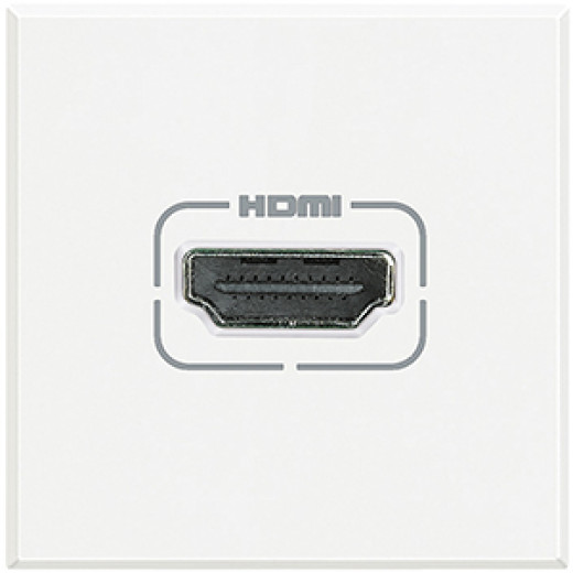 Axolute HDMI Разъём, цвет белый