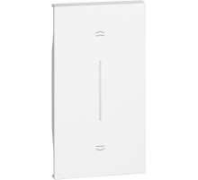 BT Living now Белый Лицевая панель для выключ рольставень (горизонтальн) 2 мод.