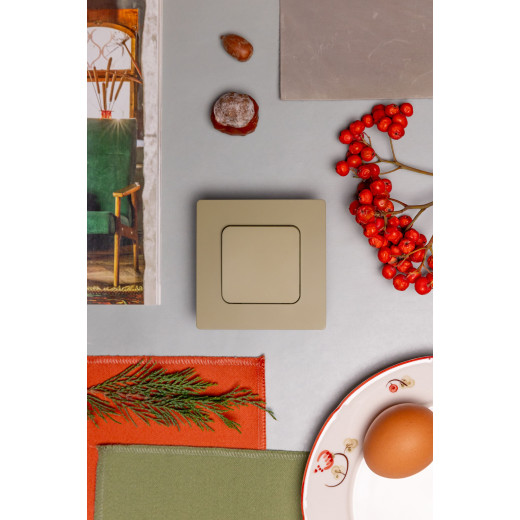 FLITE Рамка 1-мест. РУ-1-К-ФлХ хак. IEK