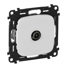 Legrand Valena ALLURE DIY Бел Розетка TV оконечная, 10 дБ, 0-862 МГц.
