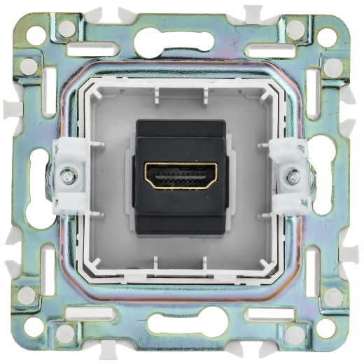 SKANDY Роз. HDMI SK-H01N никель IEK