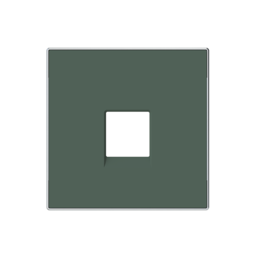 Накладка для телекоммуникационных розеток типа 8117... и/или 8118..., серия SKY, цвет Комодоро