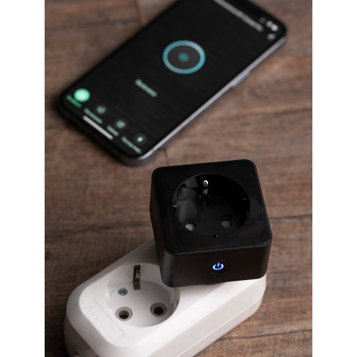 Умная розетка EKF Сonnect PRO Wi-Fi черная