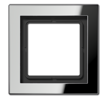 JUNG LSD Блестящий хром Рамка 1-ая