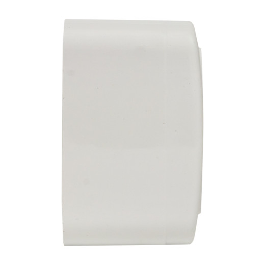 Минск Розетка 1-местная ОП 10А без заземления белая EKF Basic