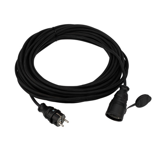 Удлинитель-шнур КГ 3x1,5, 20м, морозостойкий, с/з, 16А, 3500Вт, IP44 (Сделано в России) REXANT