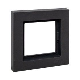 EKF Эпика 1 - местная рамка, IP44, чёрная, пластик.