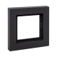 1 - местная рамка, IP44, чёрная, пластик Эпика EKF