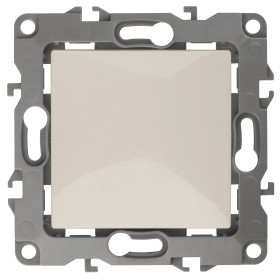 ЭРА 12-1101-02 Выключатель, 10АХ-250В, IP20, Эра12, слоновая кость (10/100/3200)