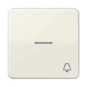 JUNG CD 500/CD plus Бежевая Клавиша 1-ая с/п с символом ЗВОНОК