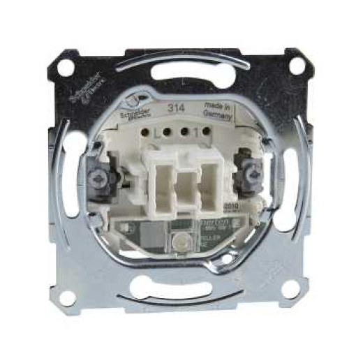 MERTEN МЕХАНИЗМ 1-клавишного выключателя с подсветкой 16 AХ, QF