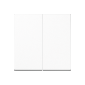 JUNG Белый Клавиши для сдвоенных выключателей; термопласт