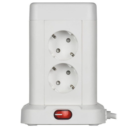 DOMINIC Удлинитель У08K 1,5м 3х1мм2 USB A+C 20Вт бел IEK