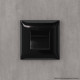 Рамка 1 пост (2 мод.), Avanti, черный квадрат
