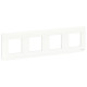 UNICA STUDIO рамка 4-постовая, белый