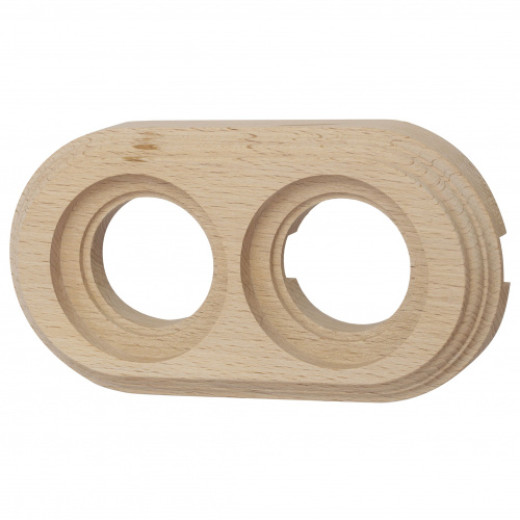 Рамка 2 постовая (Натурэль на бревно 240мм)