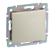 Legrand DIY Valena Крем Выключатель 1-клавишный.