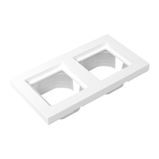 2 - местная рамка, IP44, белая, пластик Эпика EKF