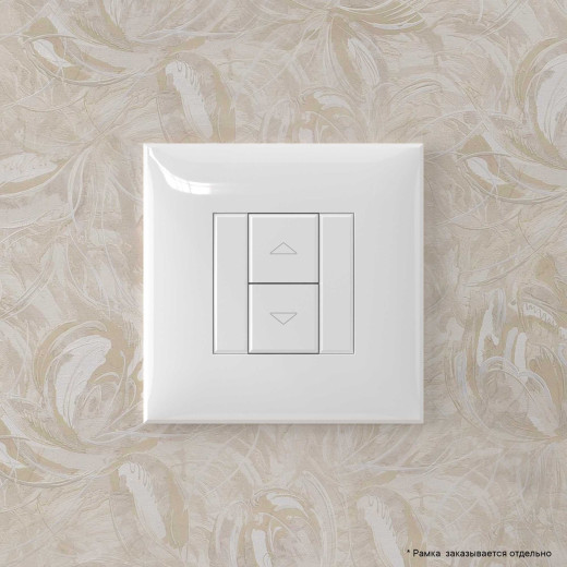 Механизм управления рольставней в стену, Avanti, белое облако