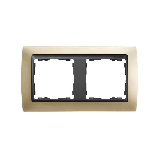 Simon 82 Шампань/Графит Рамка 2-ая