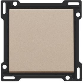 Niko Шампань Накладка розетки со шт, с кр