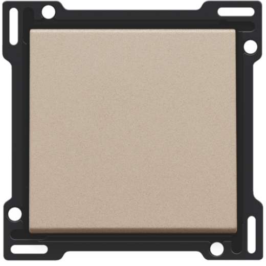 Накладка розетки со шт, с кр, шампань