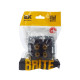 BRITE Аудиорозетка 4-мест. РА10-БрЧ черн. IEK