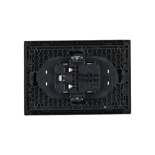 FORTE&PIANO Роз. 2-я без з/к с з/ш б/к 10А FP125 чер. IEK