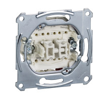 Schneider Electric Merten Механизм QuickFlex Переключатель + Переключатель кнопочный