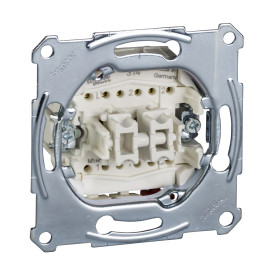 Schneider Electric Merten Механизм QuickFlex Переключатель + Переключатель кнопочный