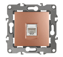 ЭРА Розетка Серия 12 12-3107-14 информационная RJ45 IP20 медь