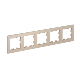 Systeme Electric AtlasDesign Песочный Рамка 5-ая, универсальная