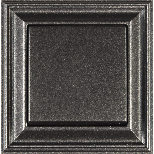 Рамка 1-пост, термопласт, антрацит, Eco Deco