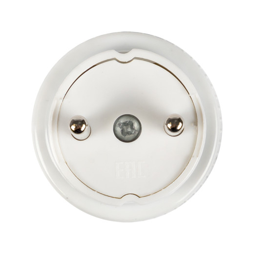 Адаптер-переходник б/з бел. 6А 250В EKF PROxima