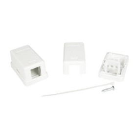 DKC Универсальная розетка, 1 порт  для модулей Keystone