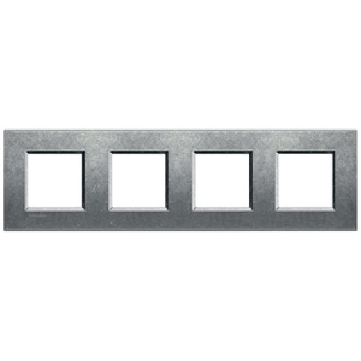 Livinglight Рамка прямоугольная, 4 поста, цвет Исконный