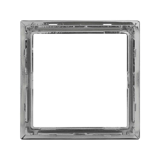 Декоративная вставка для рамок из натуральных материалов 1 пост (2 мод.), Avanti, хром